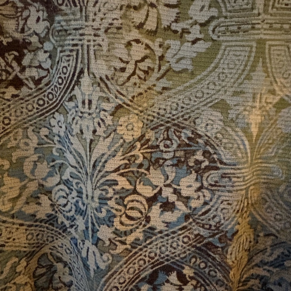Axcess Multicolor Paisley Blouse - Picture 5 of 5